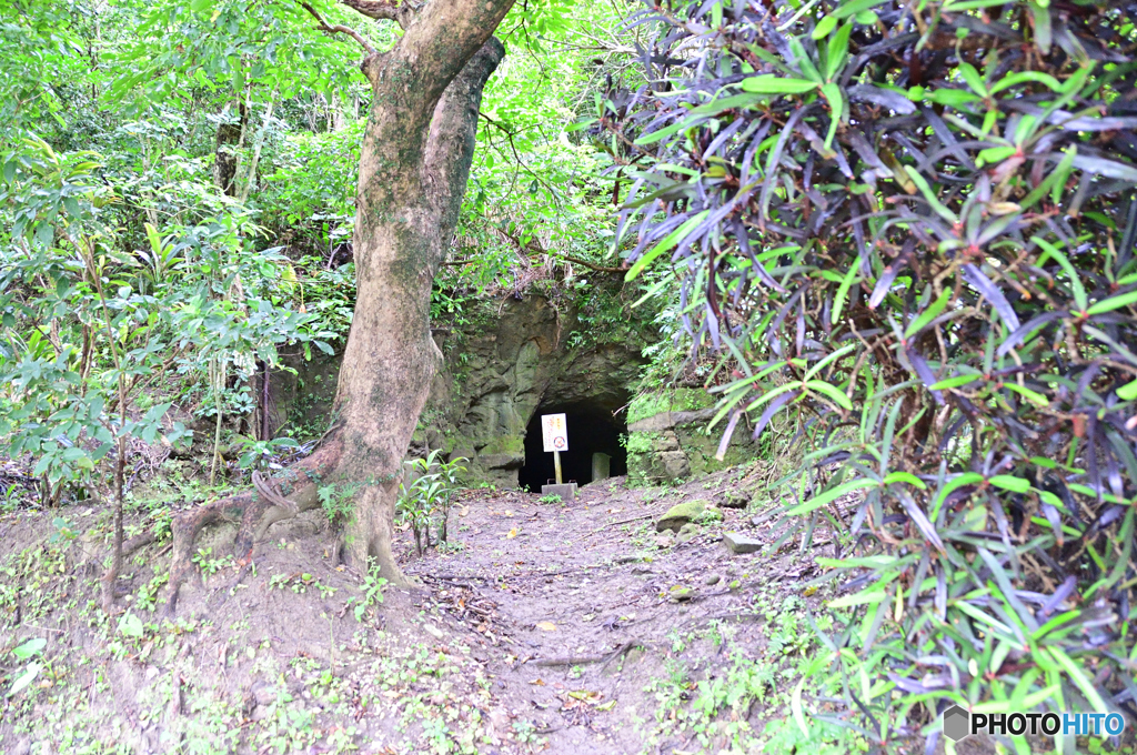 野戦重砲陣地壕跡