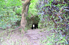 野戦重砲陣地壕跡