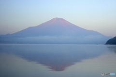 山中湖からの富士山