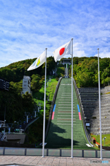 秋の大倉山ジャンプ競技場-3