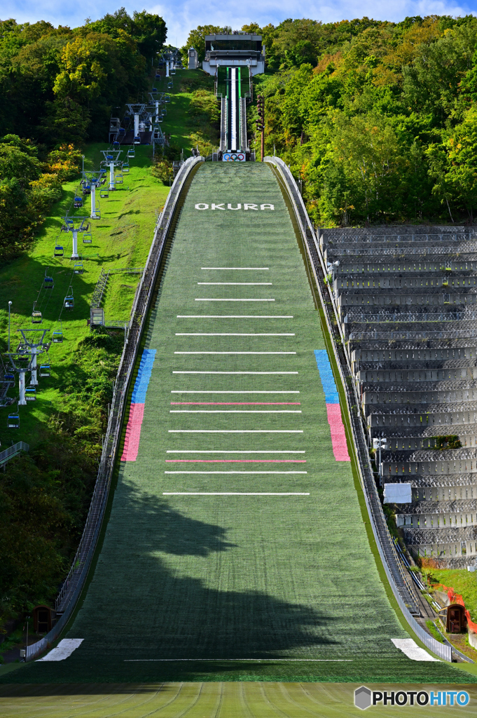 秋の大倉山ジャンプ競技場-2