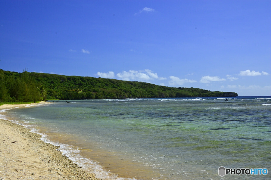 オブヤンビーチにて