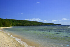 オブヤンビーチにて