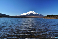 厳冬期の富士山