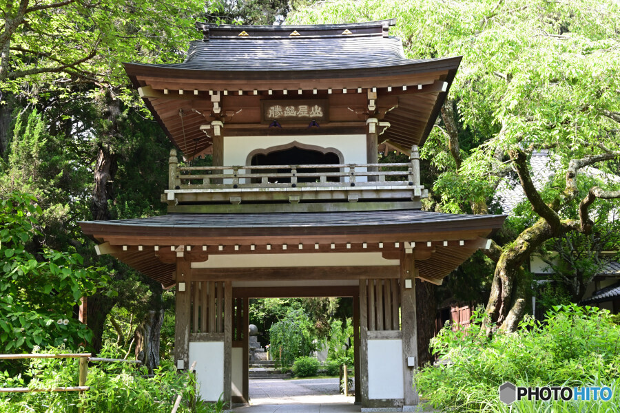 鎌倉 浄智寺 鐘楼門