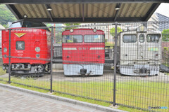 九州鉄道記念館 前頭部展示