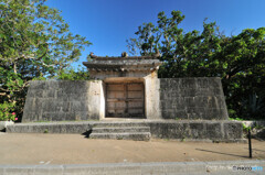 首里城 園比屋武御嶽石門