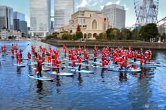 YOKOHAMA SUP SANTA CRUISE