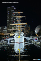 みなとみらい 日本丸メモリアルパークにて