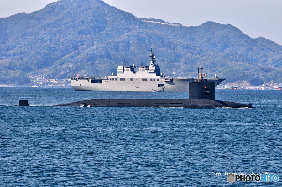 呉潜水艦基地隊にて