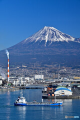 田子の浦の富士山
