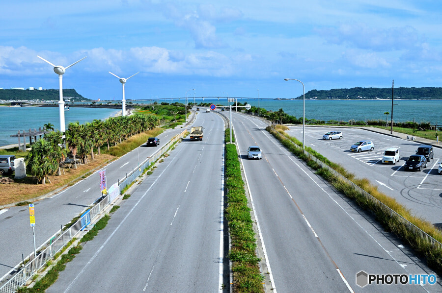 海中道路
