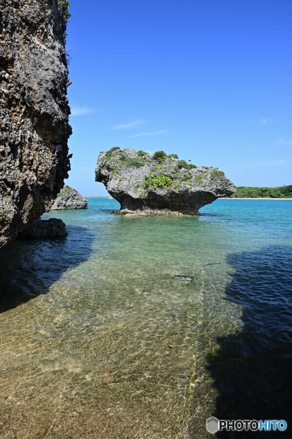 アマミチューの墓付近にて