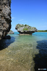 アマミチューの墓付近にて