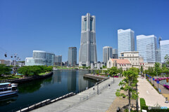 運河パークにて