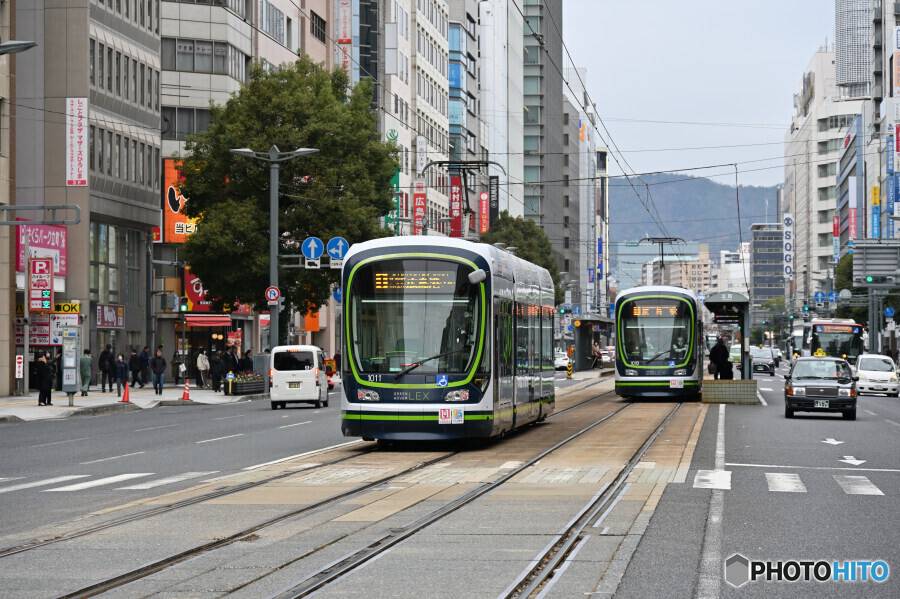 広島電鉄 路面電車 1000系