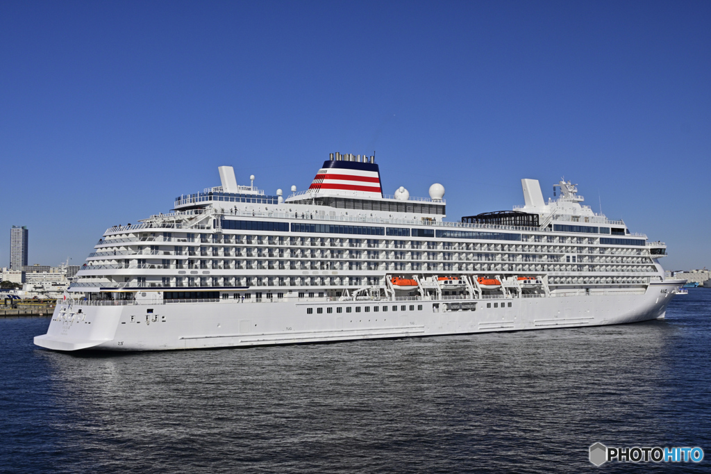 飛鳥Ⅲ 横浜港へ入港-20