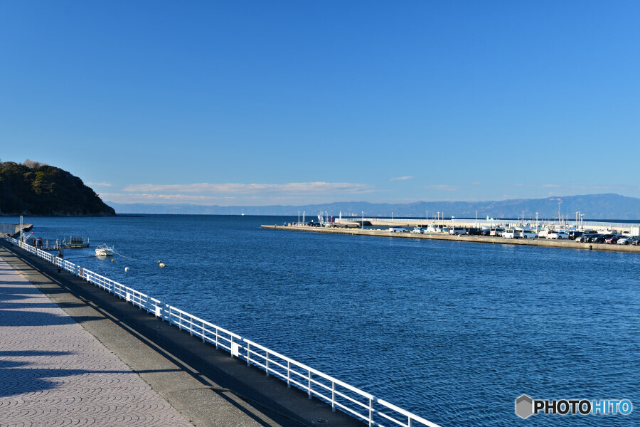 江の島大橋にて