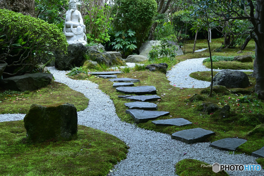 報国寺 枯山水庭園
