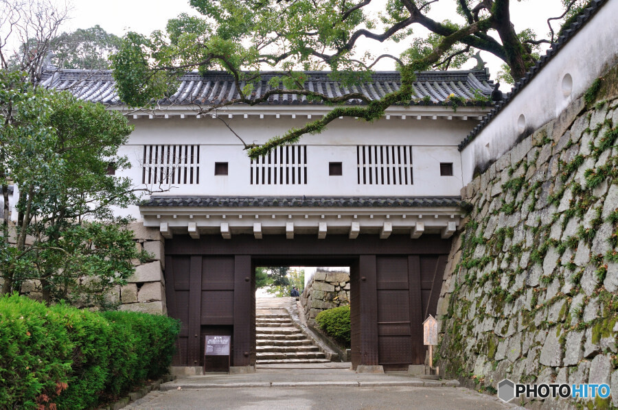 岡山城 廊下門