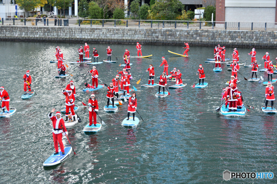 YOKOHAMA SUP SANTA CRUISE