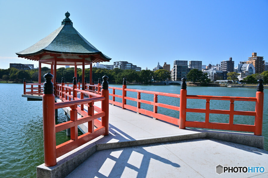 大濠公園 浮見堂