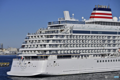 飛鳥Ⅲ 横浜港へ入港-18