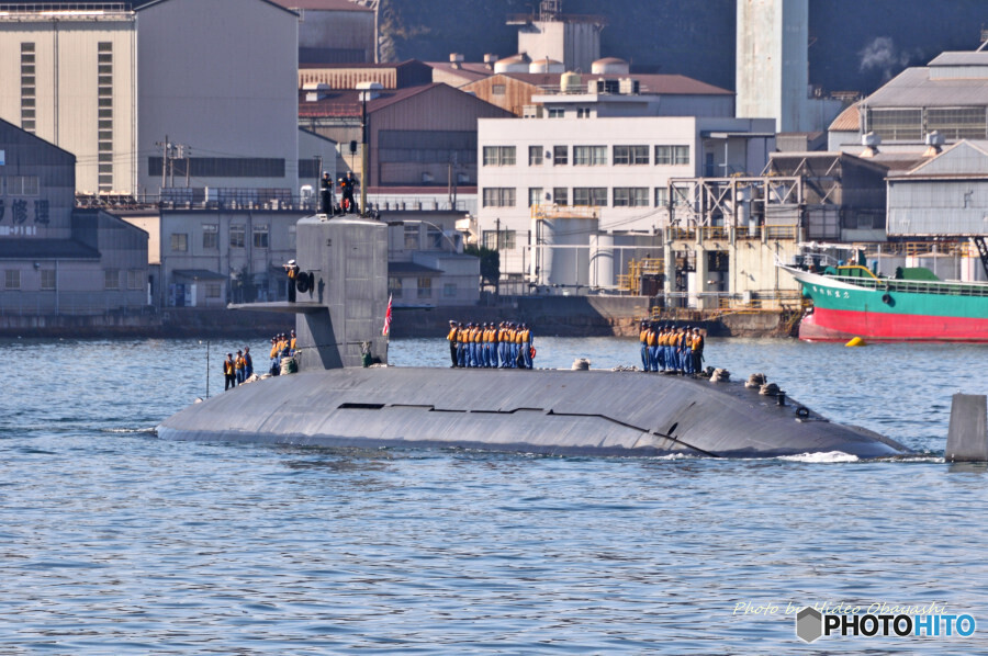 呉潜水艦基地隊にて