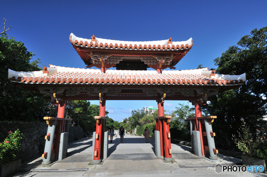 首里城 守礼門（裏）