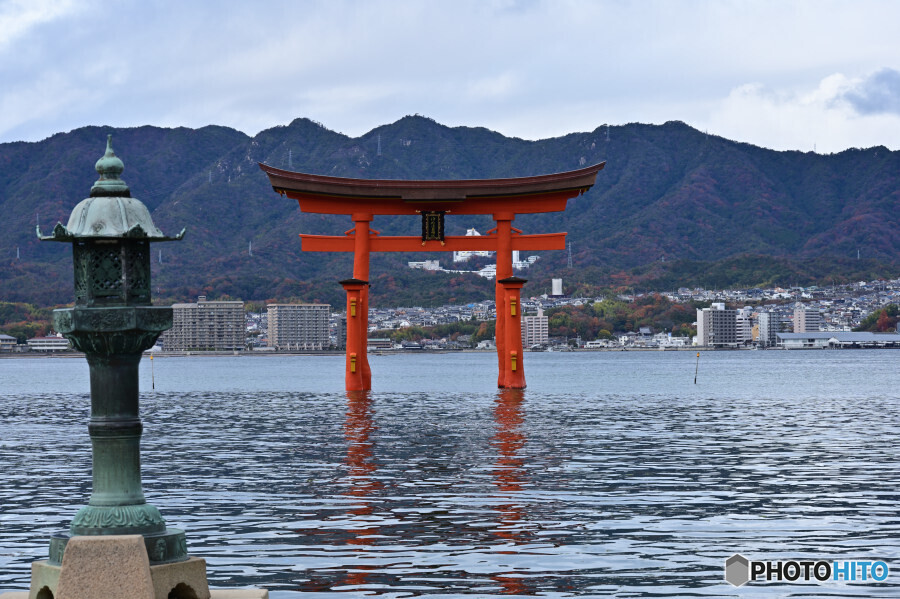 厳島神社 平舞台から