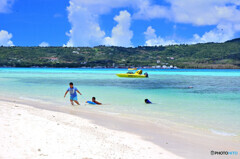 マニャガハ島にて