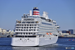 飛鳥Ⅲ 横浜港へ入港-14