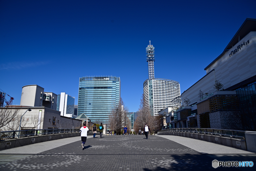 グランモール公園にて