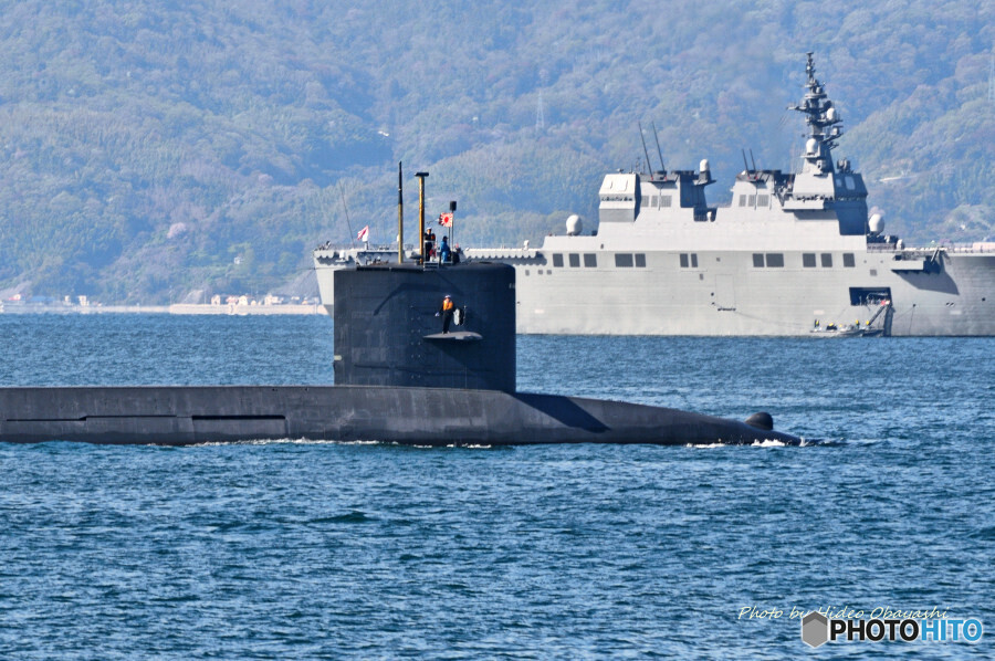呉潜水艦基地隊にて