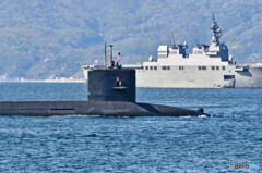呉潜水艦基地隊にて