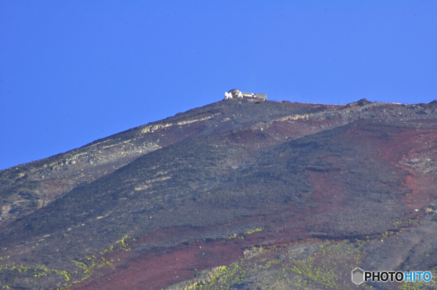 富士山頂レーダー跡地