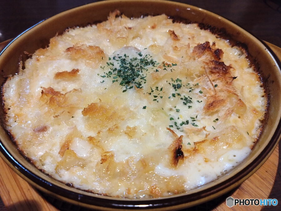 チキンマカロニグラタン