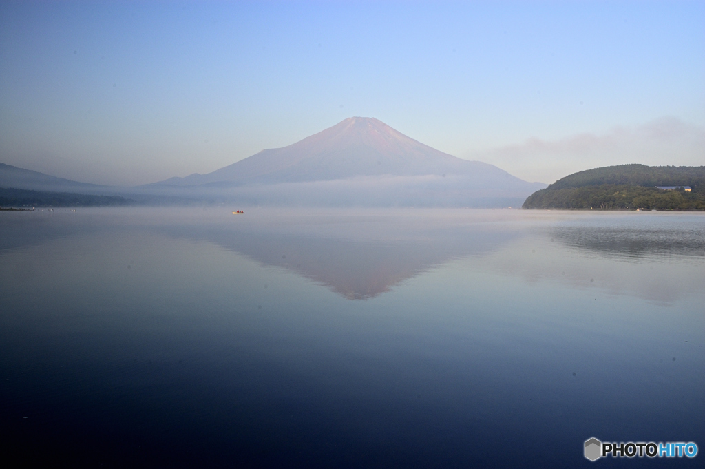 山中湖からの富士山