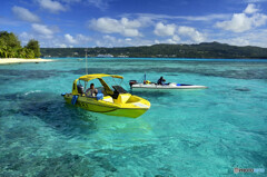 マニャガハ島にて