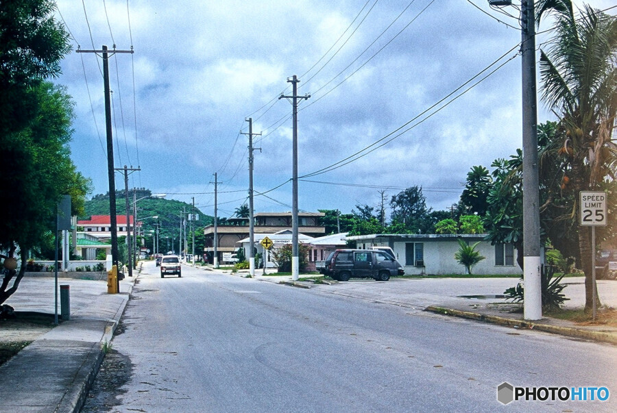 ロタ島のメインストリート