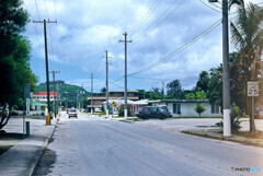 ロタ島のメインストリート