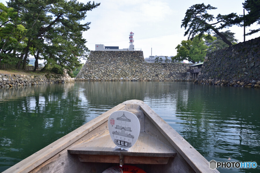 高松城お堀巡り