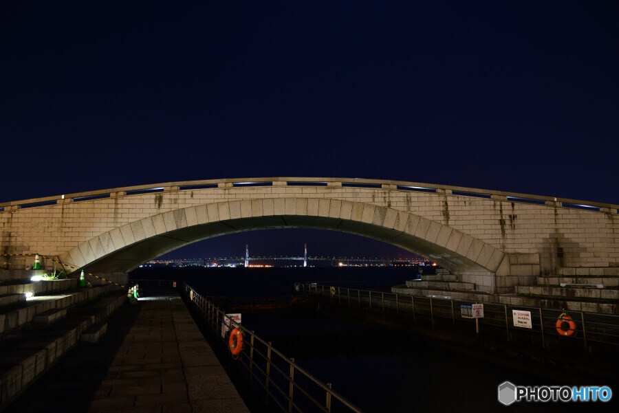 臨港パーク アーチ橋