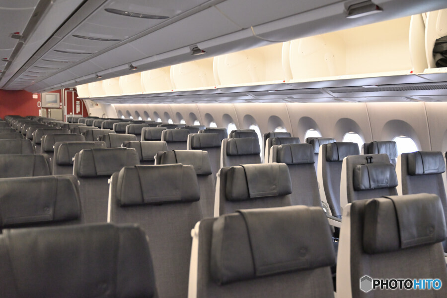 Airbus A350機内