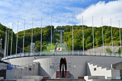 秋の大倉山ジャンプ競技場-1