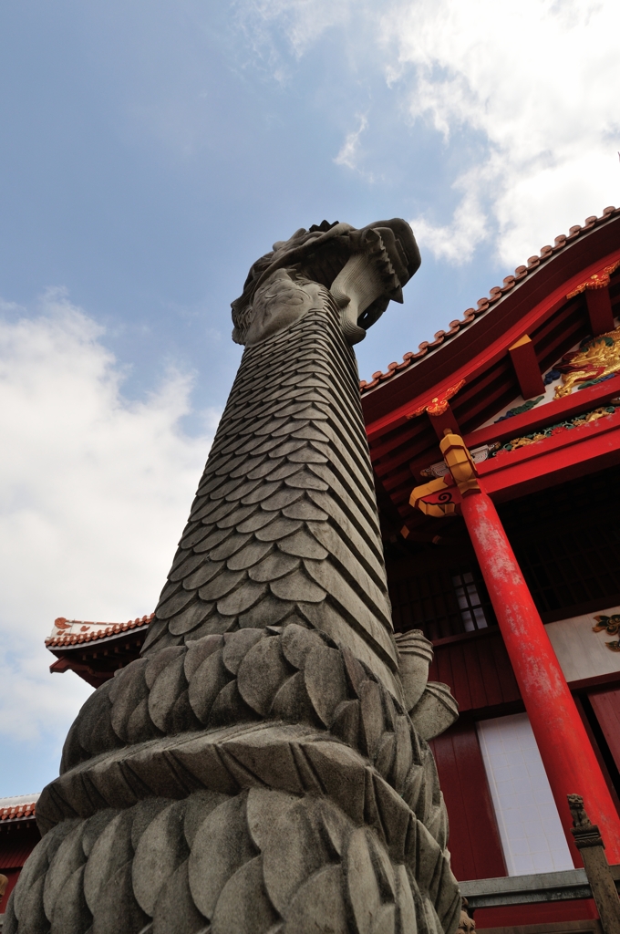 首里城 大龍柱
