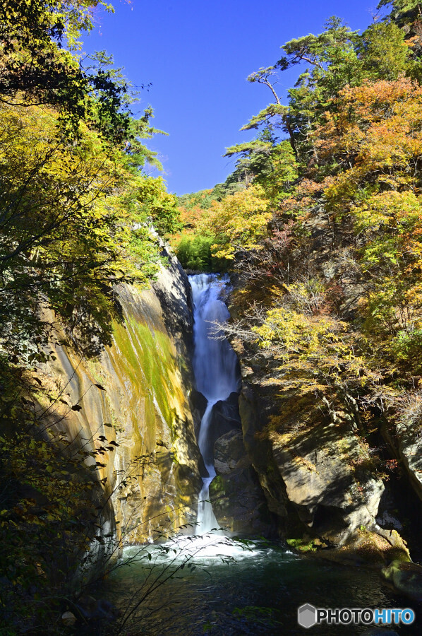 秋の昇仙峡 仙娥滝