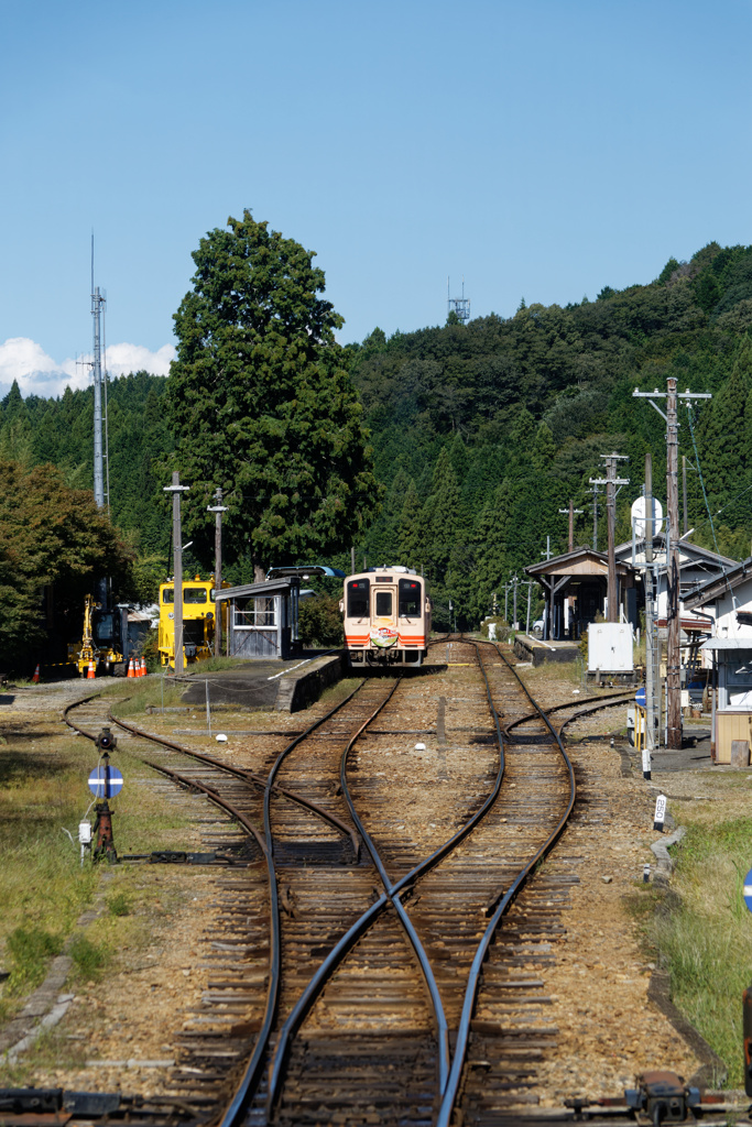 明智鉄道 岩村駅 2024.10