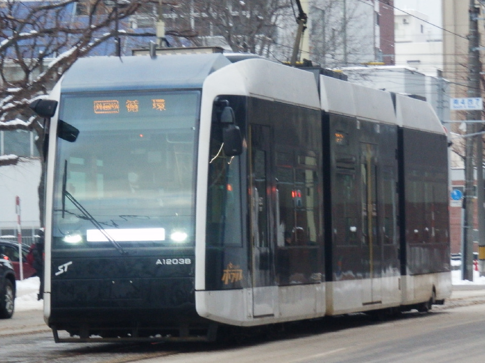 すすきの駅付近にて
