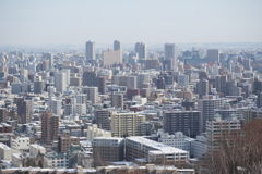 旭山記念公園　展望広場から